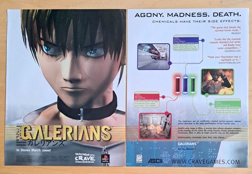 Galerians magazine annuncio - galerians,