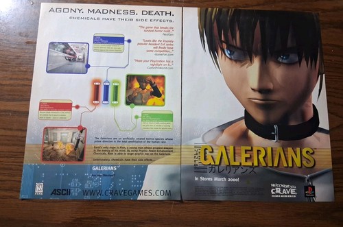 Videogioco galerians 2000 - videogioco,