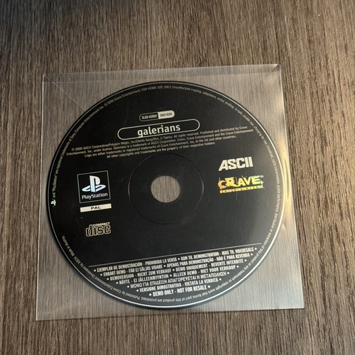 Galerians demo disc - disc, sony